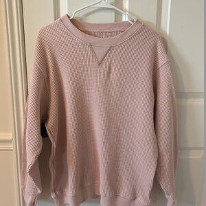 American Eagle waffle knit sweater